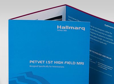 Hallmarq 6 Page A4 Folded Brochure Cover