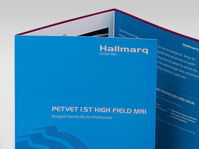Hallmarq 6 Page A4 Folded Brochure Cover