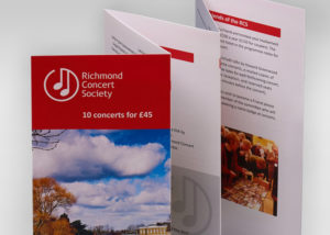 Richmond Concert Society Leaflets